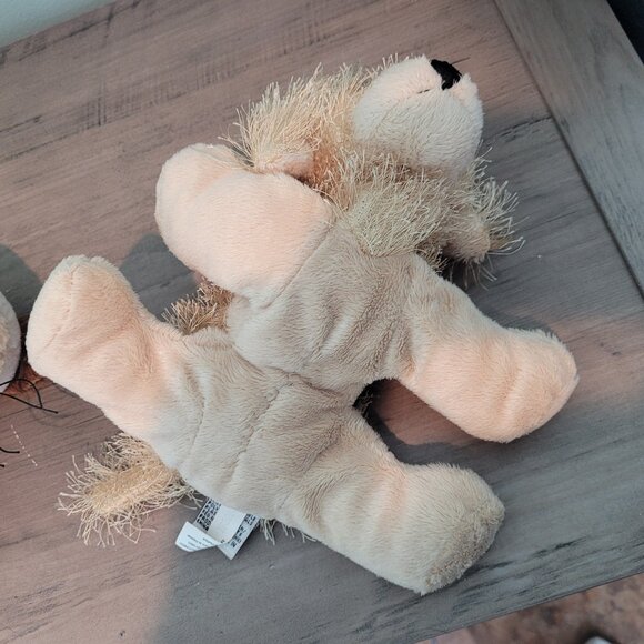 Webkinz Siamese Cat Plush HM160 and Golden Retriever HM011, Gently Used NO codes - Picture 5 of 5